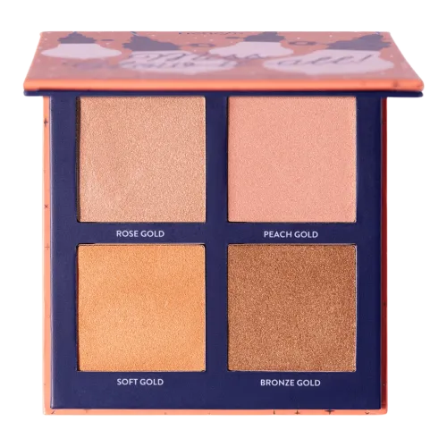 پالت هایلایت بنفیت چهارتایی miss glow it all